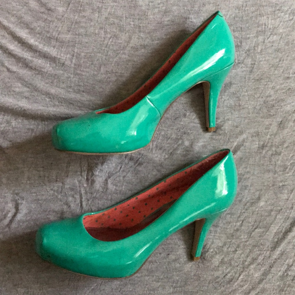 Madden Girl Teal High Heels